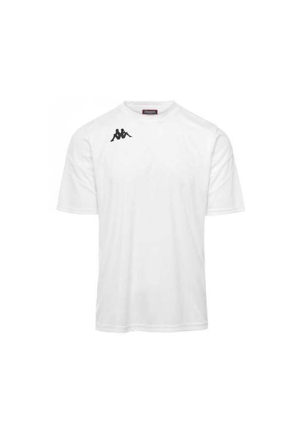 Jersey Kappa Dovo. Kolor: biały. Materiał: jersey. Sport: fitness