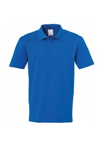 UHLSPORT - Dziecięca koszulka polo Uhlsport Essential Pro. Typ kołnierza: polo. Kolor: niebieski. Materiał: polar