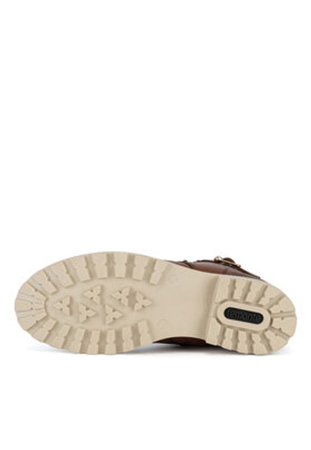 Remonte Trzewiki D8475-24 Brązowy. Kolor: brązowy. Materiał: skóra