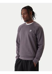 Adidas - adidas Bluza Trefoil Essentials JW3598 Szary Regular Fit. Kolor: szary. Materiał: bawełna #1