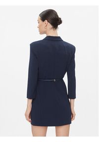 Imperial Sukienka koktajlowa ACP5GAW Granatowy Regular Fit. Kolor: niebieski. Materiał: syntetyk. Styl: wizytowy #4