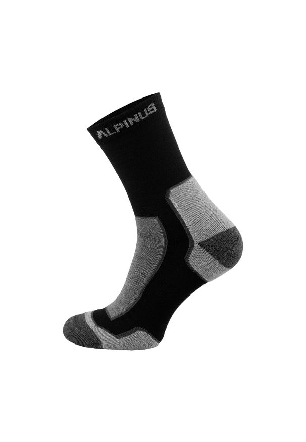 Skarpety trekkingowe Alpinus Sveg. Kolor: czarny. Materiał: wełna. Sport: turystyka piesza
