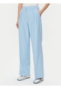 Vero Moda Spodnie materiałowe Liba 10324626 Błękitny Wide Leg. Kolor: niebieski. Materiał: syntetyk