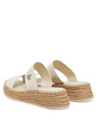 Calvin Klein Jeans Espadryle Sporty Rope Mg Lth Webbing YW0YW01704 Beżowy. Kolor: beżowy. Materiał: materiał. Styl: sportowy #3