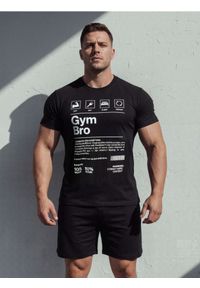 Sinsay - Bawełniana piżama dwuczęściowa z nadrukiem - czarny. Kolor: czarny. Materiał: bawełna. Wzór: nadruk #1