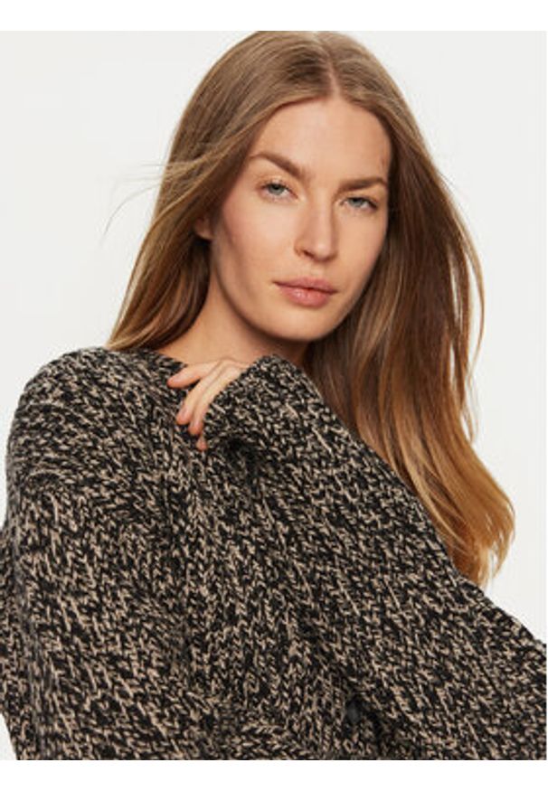 Herskind Kardigan Sabina 5332151 Szary Relaxed Fit. Kolor: szary. Materiał: wełna