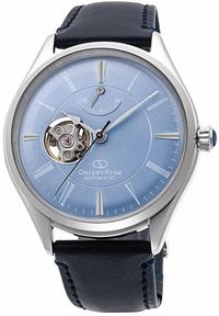 Zegarek Orient Star Zegarek męski Orient Star RE-AT0203L00B niebieski. Kolor: niebieski #1