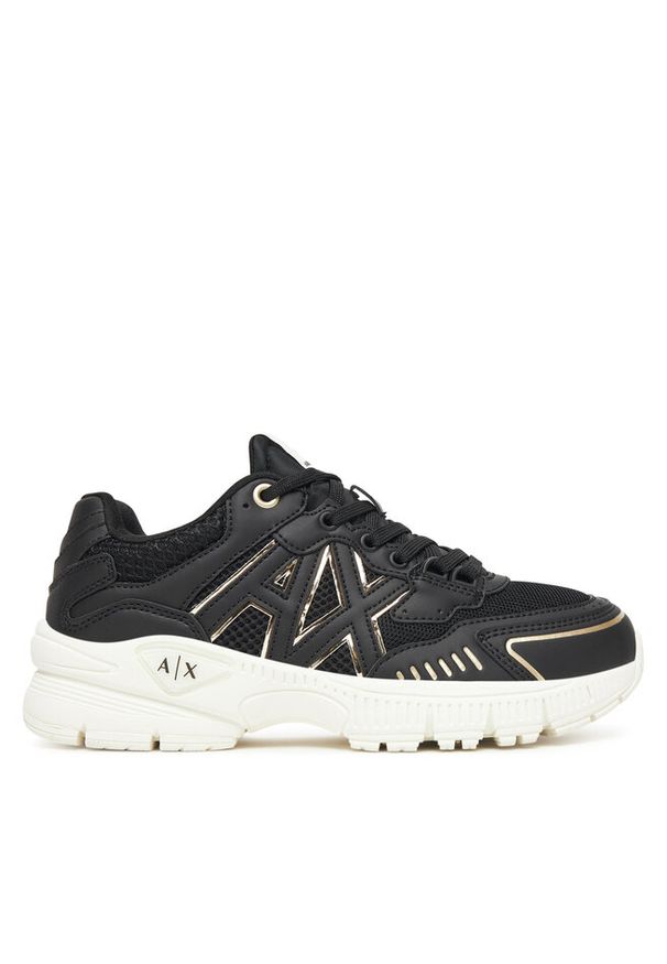 Sneakersy Armani Exchange. Kolor: czarny