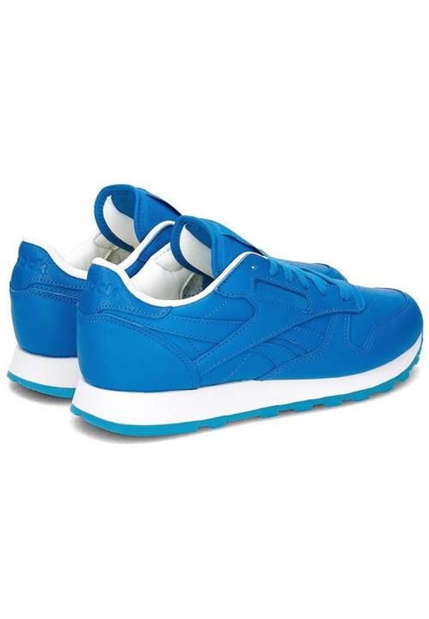 Buty do chodzenia damskie Reebok Classic Leather Face. Zapięcie: sznurówki. Kolor: niebieski. Materiał: tkanina, materiał, skóra, syntetyk. Szerokość cholewki: normalna. Model: Reebok Classic. Sport: turystyka piesza