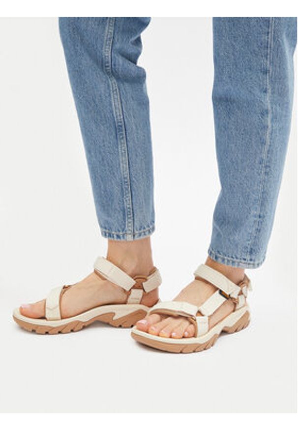 Teva Sandały TERRA FI 5 UNIVERSAL 1099443 Beżowy. Kolor: beżowy. Materiał: materiał