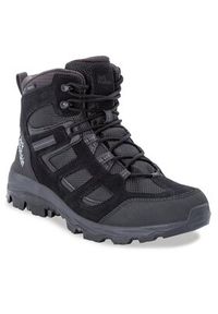 Jack Wolfskin Trekkingi Vojo 3 Texapore Mid 4042461 Czarny. Kolor: czarny. Materiał: skóra. Sport: turystyka piesza