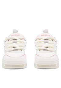 Sprandi Sneakersy A23N0043C-2 Écru. Materiał: skóra