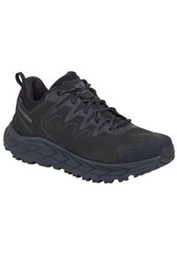 Buty trekkingowe męskie Karrimor Goshawk Low. Kolor: czarny. Materiał: zamsz, skóra