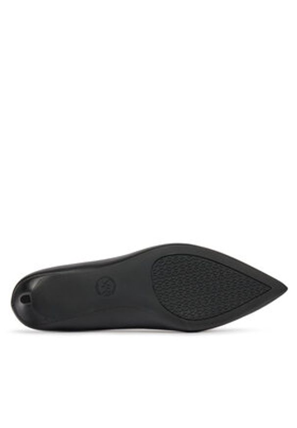 MICHAEL Michael Kors Czółenka Alina Flex Kitten Pump 40R3ALMP1L Czarny. Kolor: czarny. Materiał: skóra
