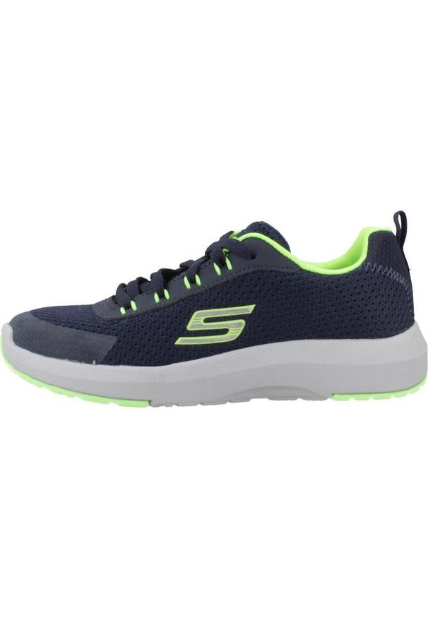 skechers - Tenisówki Skechers Model Dynamic Tread-nitrod Kolor Niebieski. Kolor: niebieski. Materiał: syntetyk, tkanina. Model: Skechers Sport. Sport: turystyka piesza