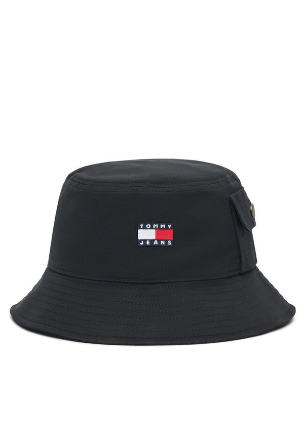Kapelusz Tommy Jeans. Kolor: czarny