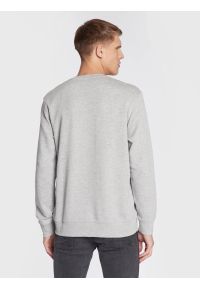 Wrangler - WRANGLER FRAME LOGO CREW MĘSKA BLUZA NADRUK MID GREY W662HAX37 112320241. Okazja: na co dzień. Materiał: jeans, skóra, bawełna. Długość rękawa: długi rękaw. Długość: długie. Wzór: nadruk. Sezon: lato. Styl: casual, klasyczny #5