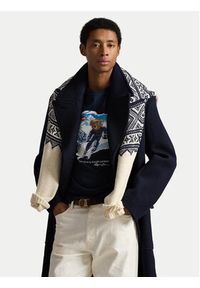 Polo Ralph Lauren T-Shirt 710P07343002 Granatowy Regular Fit. Typ kołnierza: polo. Kolor: niebieski. Materiał: bawełna #3