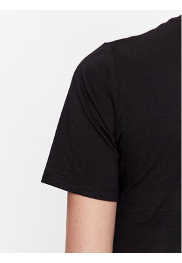 Liu Jo T-Shirt CF3320 JS003 Czarny Regular Fit. Kolor: czarny. Materiał: bawełna