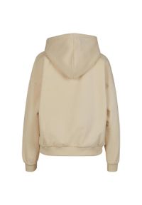 Urban Classics - Damska Bluza Z Kapturem Ultra Heavyweight Oversized Hoodie. Typ kołnierza: kaptur. Kolor: beżowy