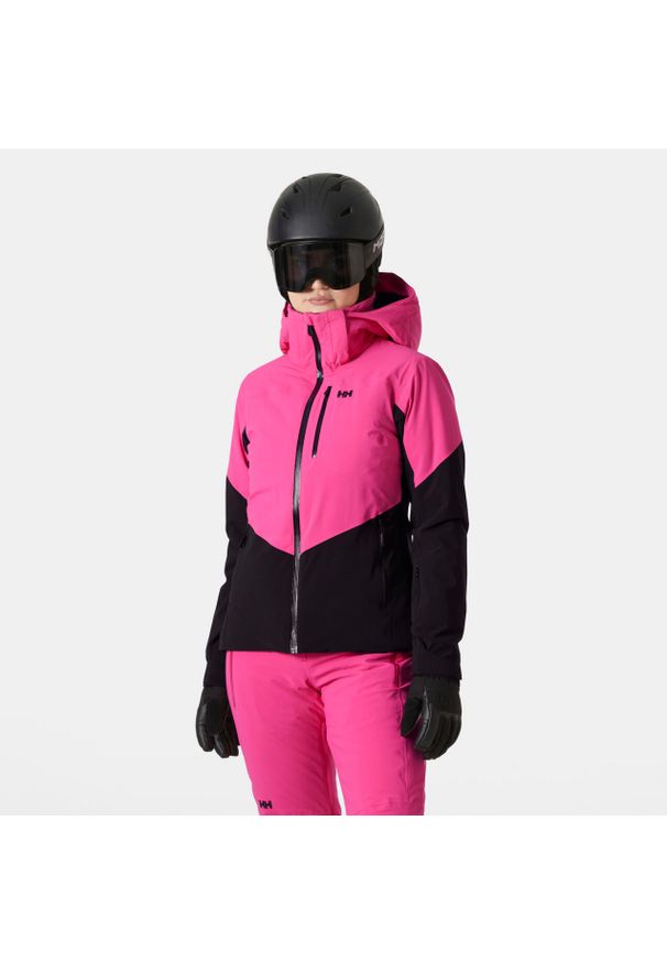 Damska kurtka narciarska Helly Hansen Alphelia. Kolor: różowy. Sezon: zima. Sport: narciarstwo