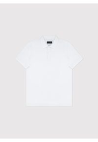 Pako Lorente - PAKO LORENTE - T-shirt polo w białym kolorze. Typ kołnierza: polo. Kolor: czarny, różowy, biały. Materiał: bawełna, elastan #8