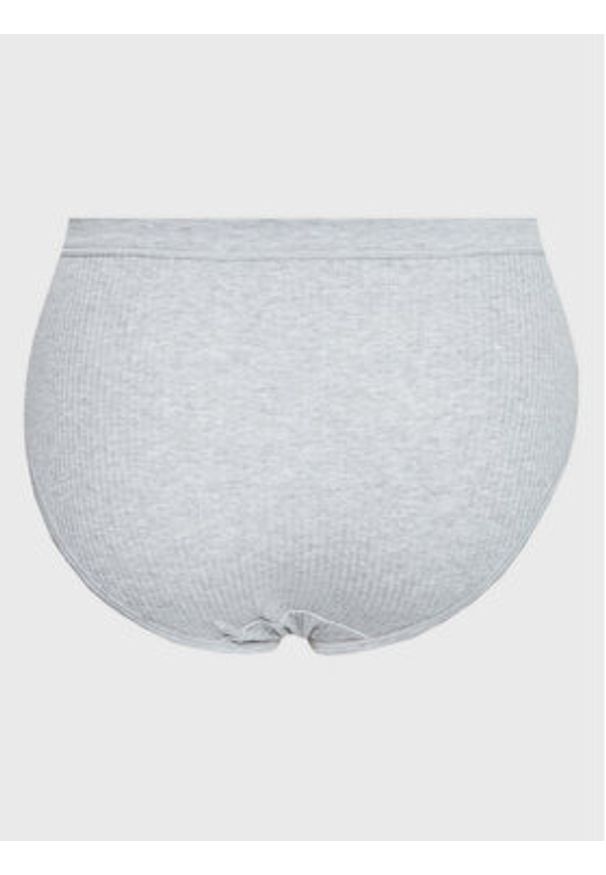 Chantelle Figi klasyczne z wysokim stanem Comfort C15P70 Szary. Stan: podwyższony. Kolor: szary. Materiał: bawełna