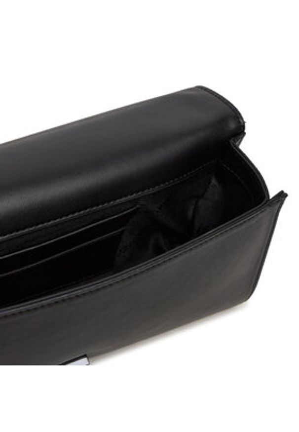 Calvin Klein Torebka Line Quilt Sm Conv Shoulder Bag K60K612639 Czarny. Kolor: czarny. Materiał: skórzane