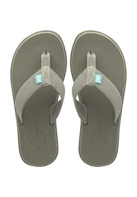 Japonki basenowe damskie Helly Hansen. Kolor: zielony. Styl: sportowy #1