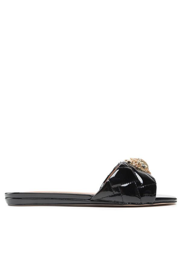 Kurt Geiger Klapki Kensington Flat 8496100309 Czarny. Kolor: czarny. Materiał: skóra