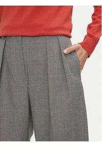 TOMMY HILFIGER - Tommy Hilfiger Spodnie materiałowe WW0WW42235 Szary Relaxed Fit. Kolor: szary. Materiał: syntetyk, wiskoza #5