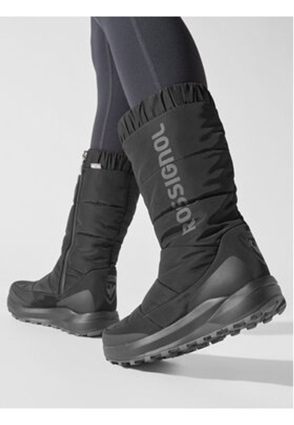 Rossignol Śniegowce W Rossi Podium Kh RNMW330 Czarny. Kolor: czarny. Materiał: materiał