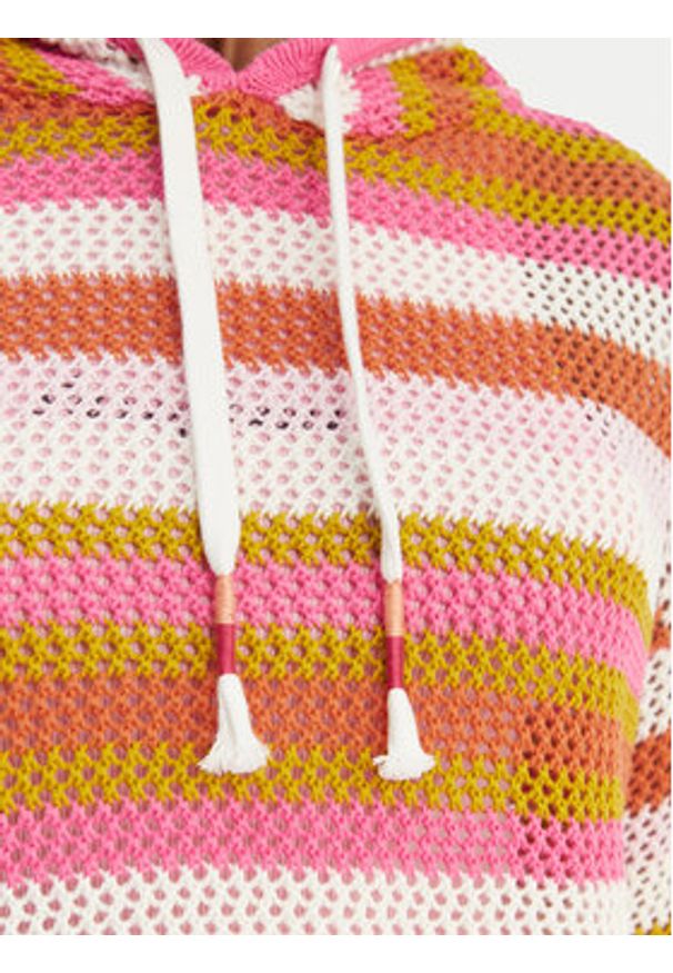 Banana Moon Sweter Gui Wilderness LTH33 Kolorowy Regular Fit. Materiał: syntetyk, bawełna. Wzór: kolorowy