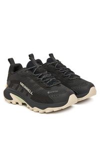 Merrell Sneakersy Moab Speed 2 Gtx J037838 Czarny. Kolor: czarny. Materiał: materiał