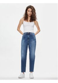 Tommy Jeans Jeansy DW0DW18318 Niebieski Mom Fit. Kolor: niebieski #4