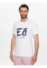 Emporio Armani Underwear T-Shirt 211818 3R468 98210 Biały Regular Fit. Kolor: biały. Materiał: bawełna #1
