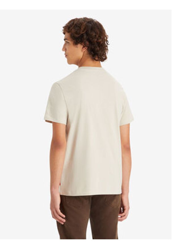Levi's® T-Shirt Graphic 22491-1490 Beżowy Standard Fit. Kolor: beżowy. Materiał: bawełna