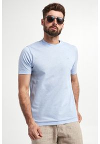 PAUL & SHARK - T-shirt męski z bawełny pika PAUL&SHARK. Materiał: bawełna #1