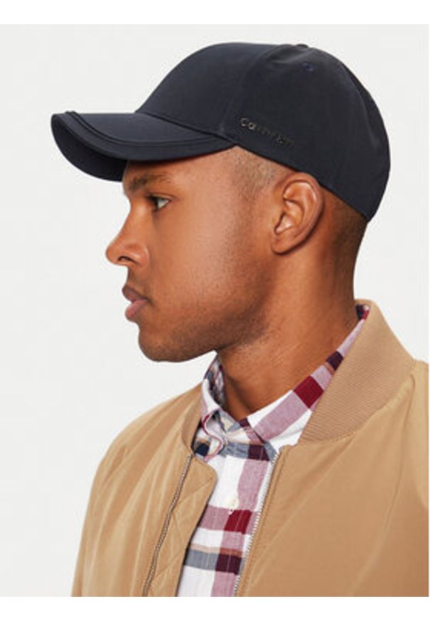 Calvin Klein Czapka z daszkiem K50K512613 Granatowy. Kolor: niebieski. Materiał: materiał, bawełna