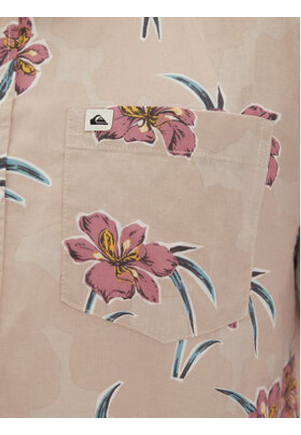 Quiksilver Koszula Apero Classic EQYWT04605 Beżowy. Kolor: beżowy. Materiał: bawełna