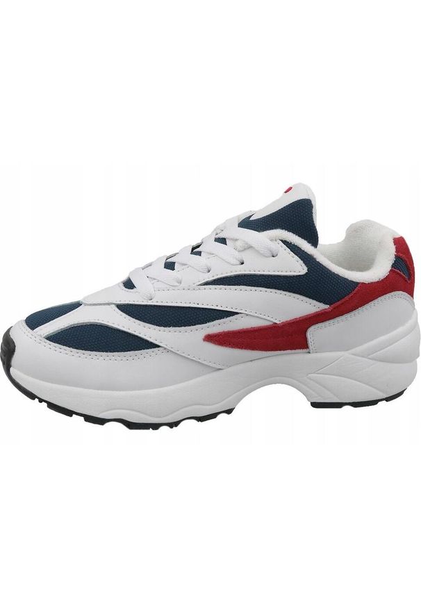 Buty do chodzenia damskie Fila 94 Wmn Low. Kolor: czerwony, wielokolorowy. Materiał: materiał, syntetyk, tkanina. Sport: turystyka piesza