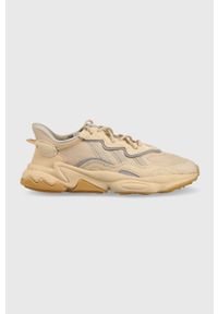 adidas Originals sneakersy OZWEEGO EE6462 kolor beżowy EE6462-BROWN/RED. Nosek buta: okrągły. Zapięcie: sznurówki. Kolor: beżowy. Materiał: guma #1