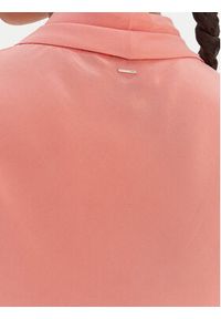 BOSS Bluzka Bolaru 50553717 Różowy Regular Fit. Kolor: różowy. Materiał: jedwab #4