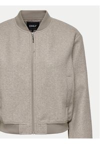 only - ONLY Kurtka bomber Nancy 15331395 Beżowy Regular Fit. Kolor: beżowy. Materiał: syntetyk #7