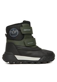 Śniegowce Geox. Kolor: brązowy
