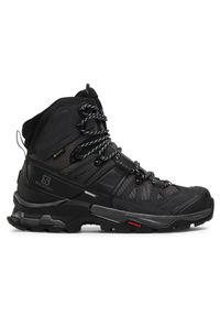 salomon - Salomon Trekkingi Quest 4 Gtx GORE-TEX 412926 27 V0 Czarny. Kolor: czarny. Materiał: nubuk, skóra. Technologia: Gore-Tex. Sport: turystyka piesza #1