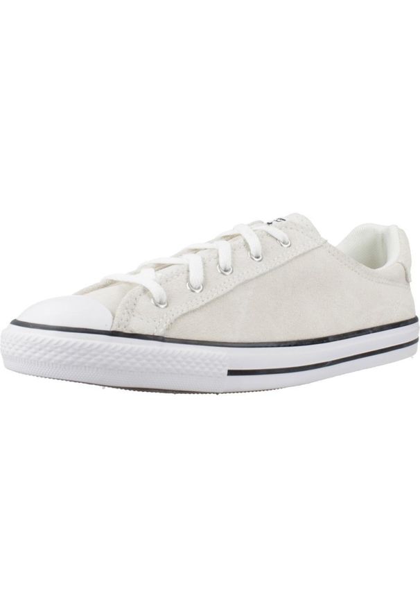 Tenisówki Converse Model Chuck Taylor All Star Dainty Lucky Ox Kolor Beżowy. Kolor: beżowy. Materiał: tkanina, skóra
