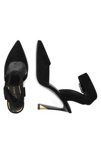 Eva Minge Szpilki SUZANNE-1112A-8 Czarny. Kolor: czarny. Materiał: skóra, zamsz. Obcas: na szpilce #4