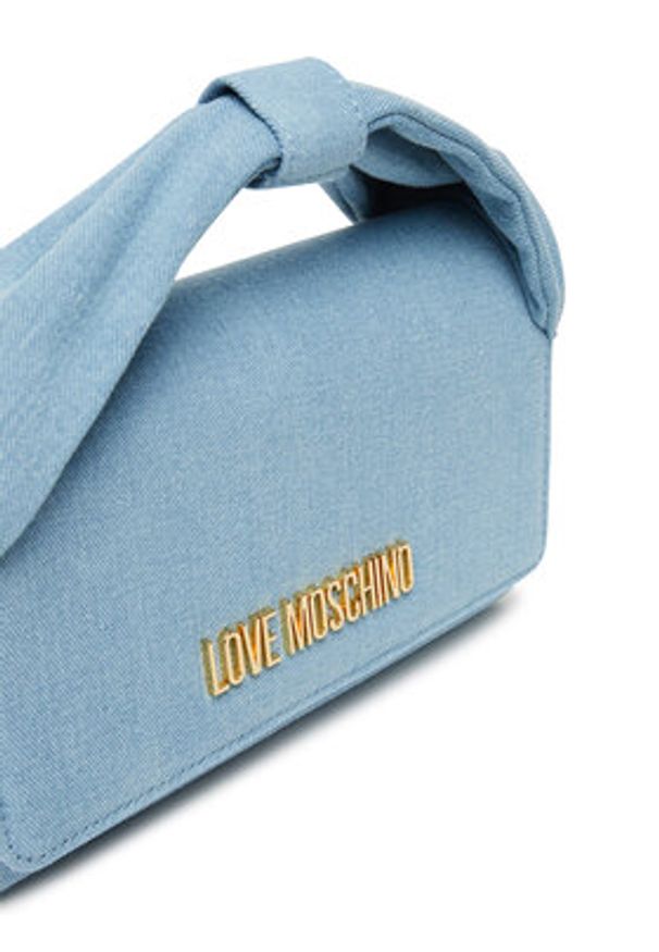 Love Moschino - LOVE MOSCHINO Torebka JC4251PP0MKR0700 Niebieski. Kolor: niebieski