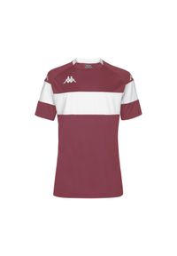 Jersey Kappa Dareto. Kolor: wielokolorowy, biały, czerwony. Materiał: jersey. Sport: piłka nożna #1